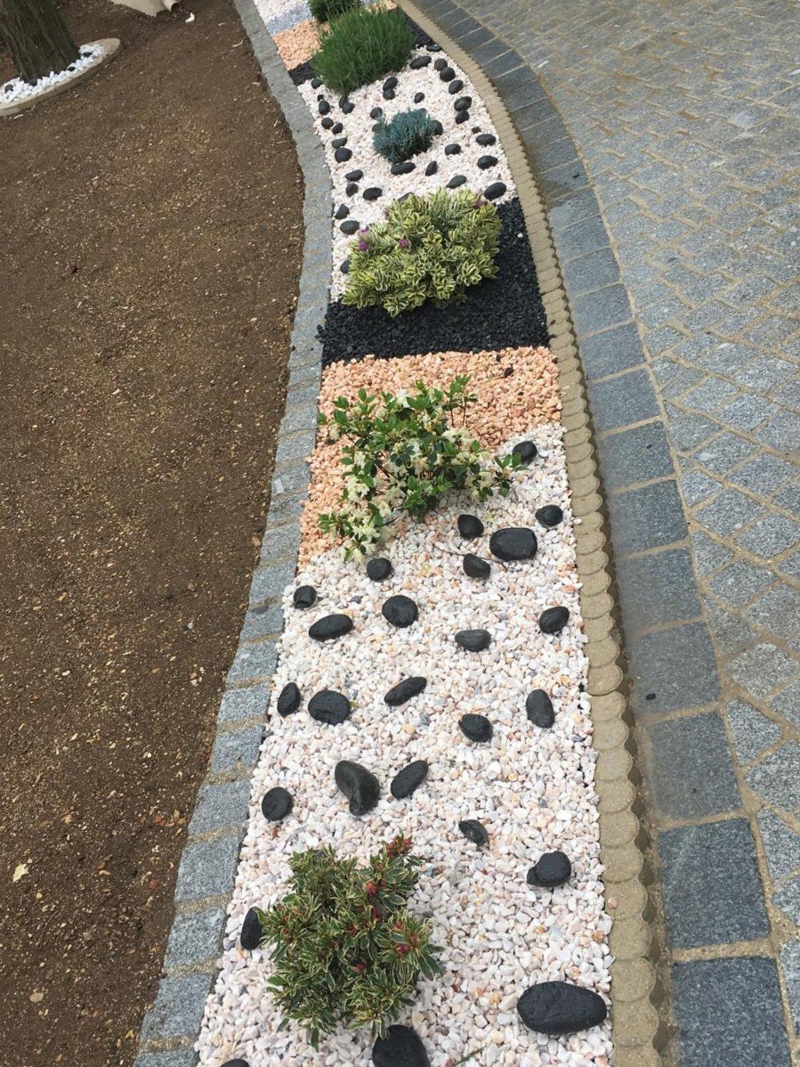 Décoration minérale jardin